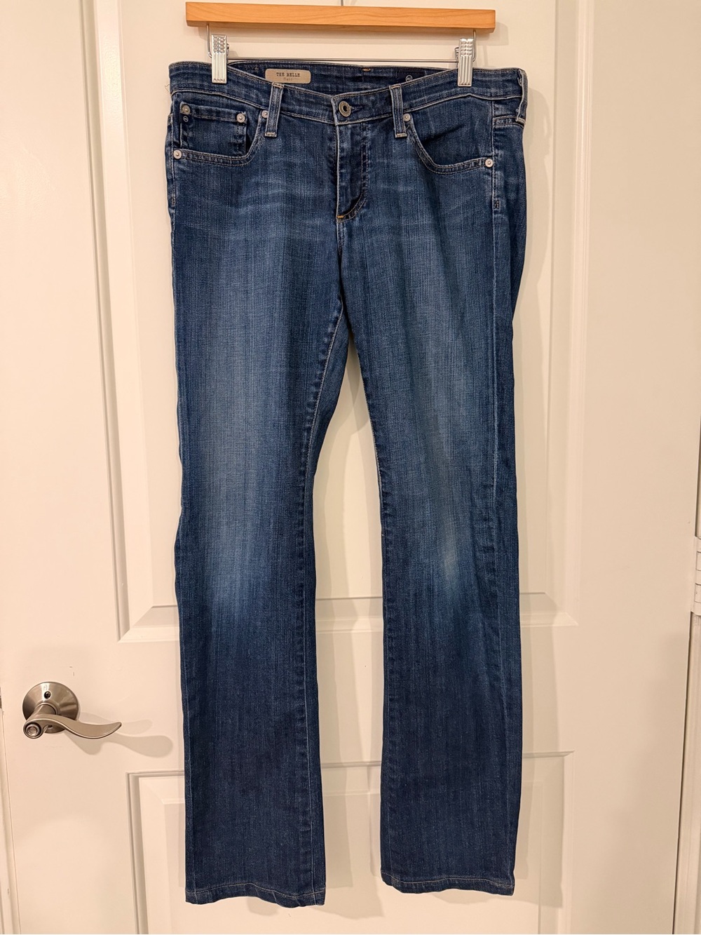 AG Adriano Goldschmied The Belle Bootcut Jeans Women’s 29R Dark Wash USA